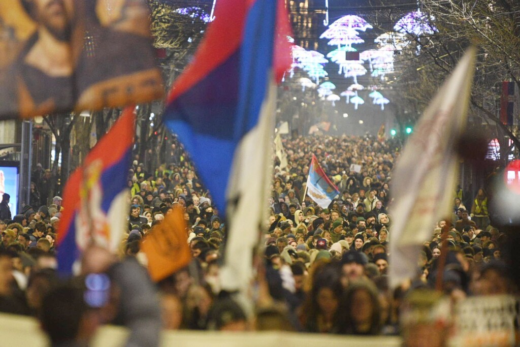 Znaćemo da smo promenili društvo kada nam „Alan Ford“ više ne bude referenca 3 studentski protest „Znanje je moc povodom skolske slave Svetog Save ispred rektorata foto filip kraincanic nova rs 34
