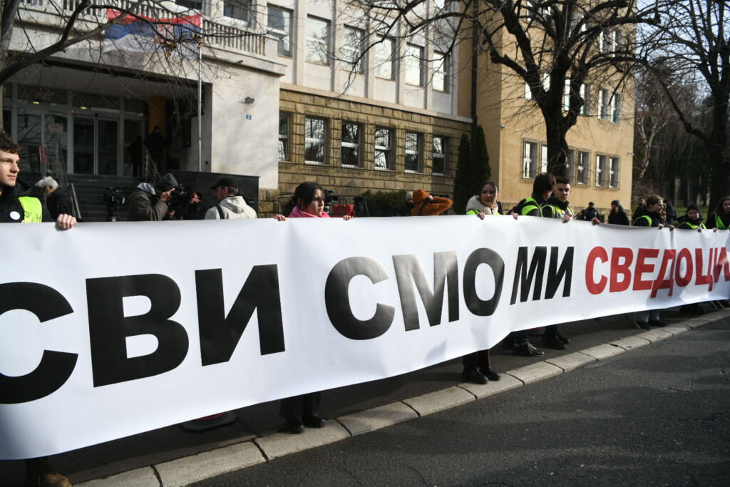 1770196266 Studenti protest Generalstab 040226 Foto Filip Kraincani