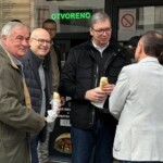 Jutarnji sendvic u Novom Sadu sa Milosem i njegovim sinovima Danilom i Mihailom. Sad zajedno me