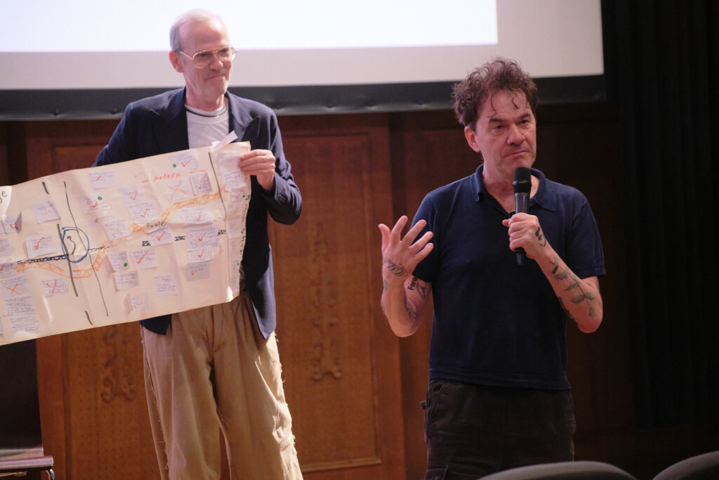 Reditelj Mark Kazins i Nikolas O Nil filmski urednik na Beogradskom irskom festivalu 20 Foto Bojan Kovacevic