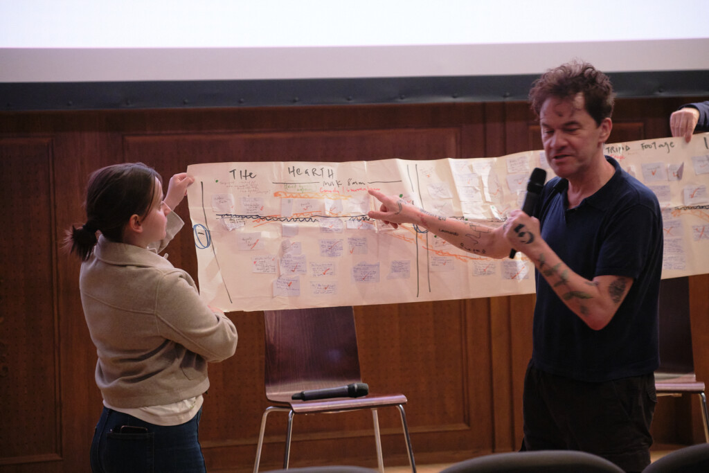 Reditelj Mark Kazins i Nikolas O Nil filmski urednik na Beogradskom irskom festivalu 7 Foto Bojan Kovacevic