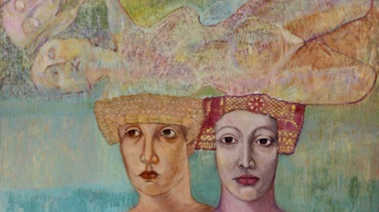 14. Dreamers Acrylic on canvas 120x100cm