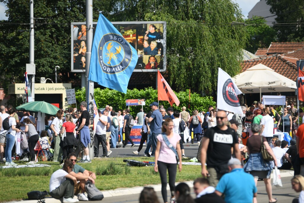 Protest Ti i ja Slavija jer studenti pobedjuju Autokomanda 230526 Filip Kraincanic Nova 3