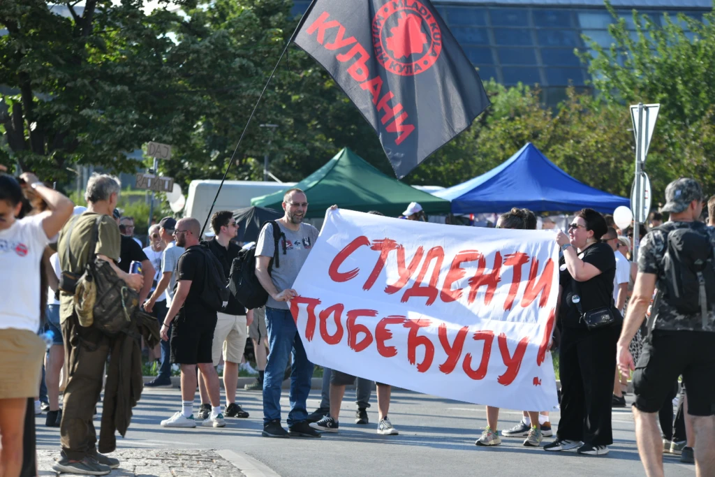 Novi Sad studentski protest 20.06.2026. foto Nova 12