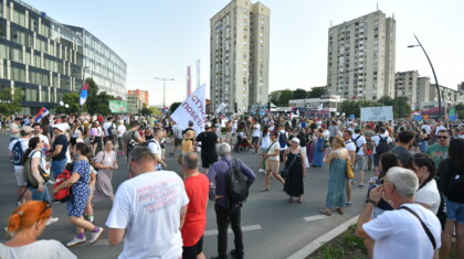 Novi Sad studentski protest 20.06.2026. foto Nova 15