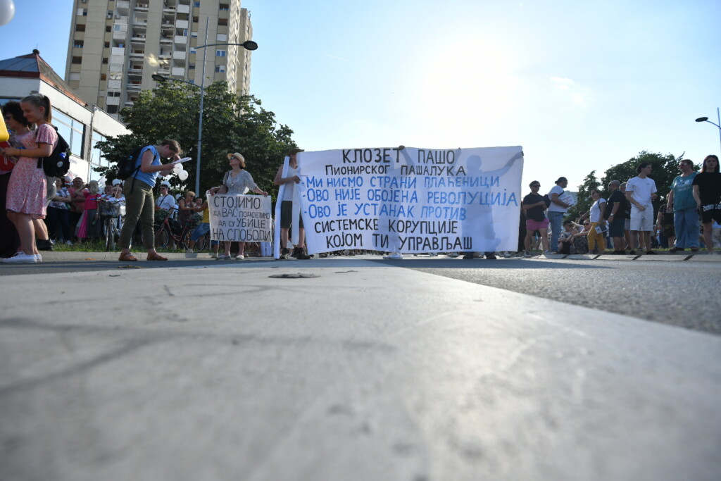 Novi Sad studentski protest 20.06.2026. foto Nova 5